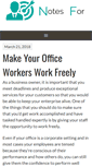 Mobile Screenshot of notesfor.net